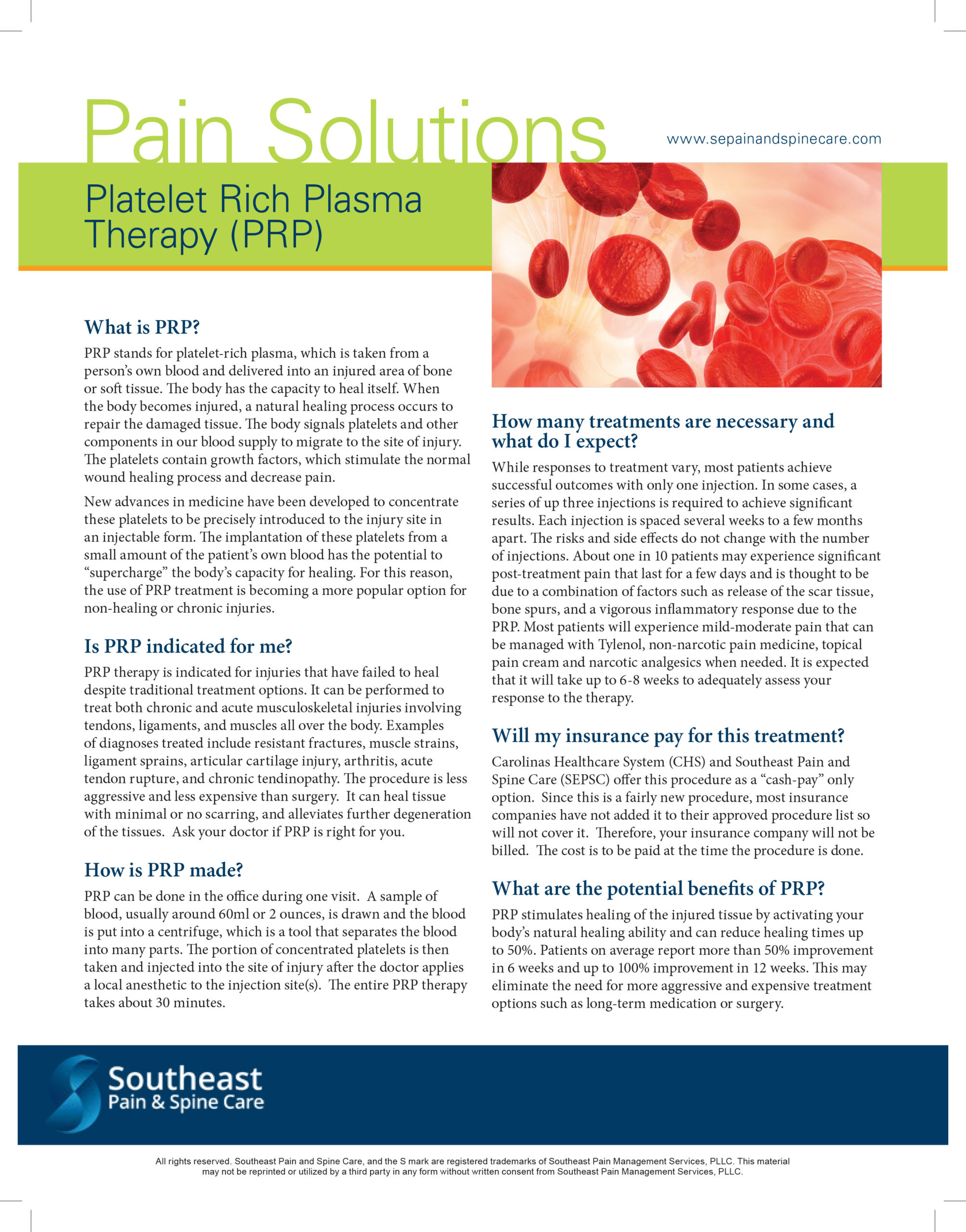 Platelet Rich Plasma