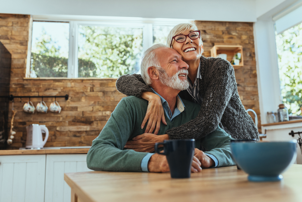 couple happy living with chronic pain